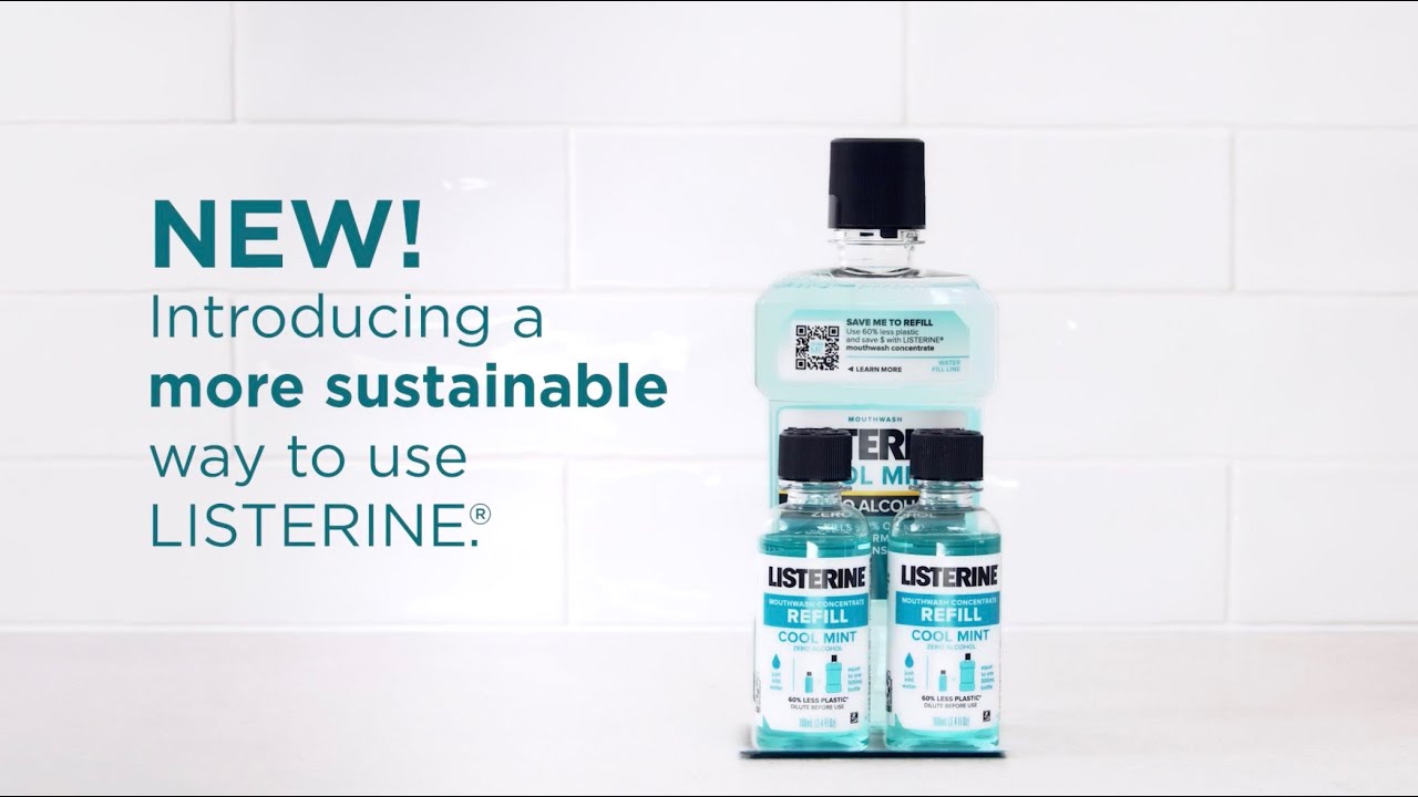 Listerine Launches Mouthwash Concentrate