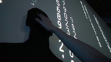 TheDataBody | Projection Mapping | Conductive Paint | Arduino | Max | Immersive installation