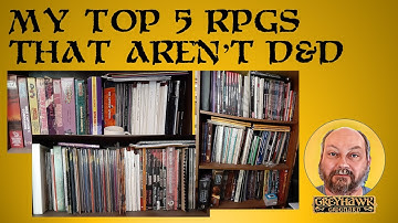 Top 5 RPGs (that aren