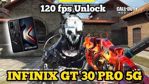 Infinix GT 30 PRO 5G Game Test MP Ranked CODM ° 120 fps unlock in MP & BR Gyroscope Test #codm