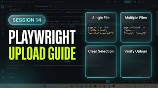 #14 Playwright Automate File Upload Part1 Session14
