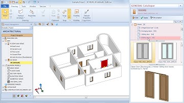 Edificius Tutorial - Doors Characteristics and Materials - ACCA software