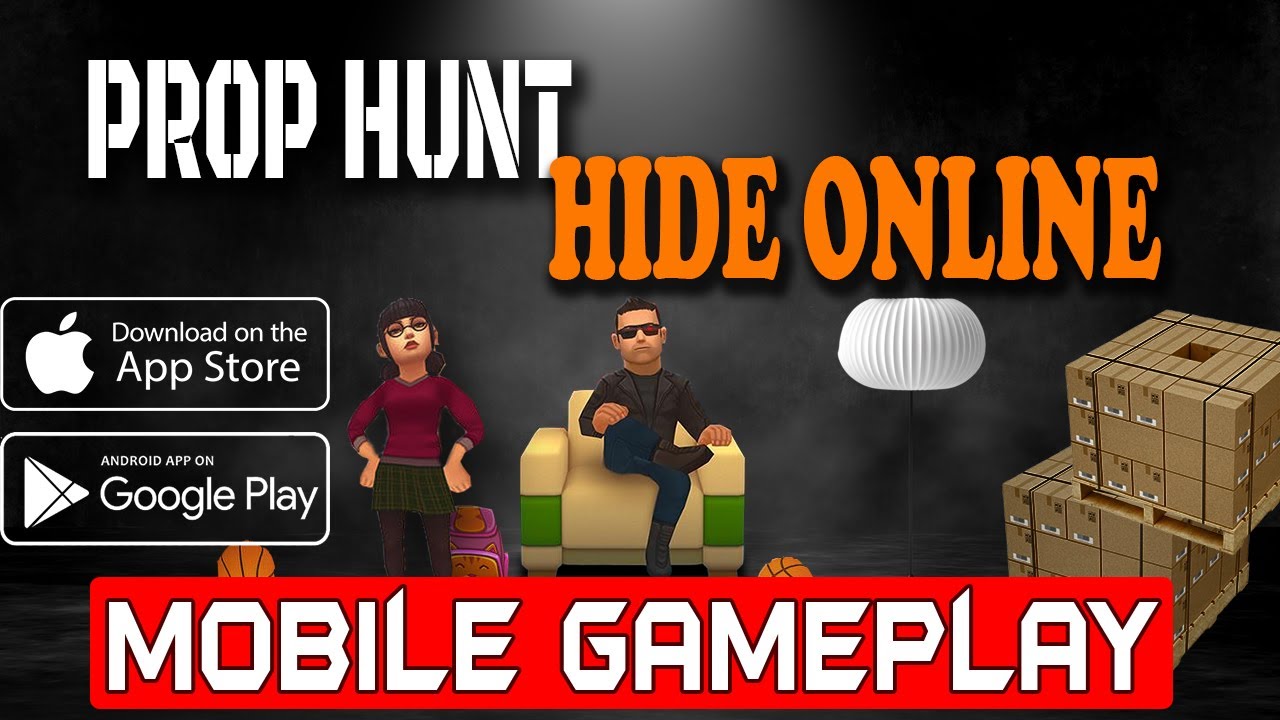 PROP HUNT but MOBILE: Hide Online Mobile Gameplay