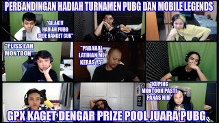 OURA SAMA MARSHA KAGET DENGAR PRIZE POOL JUARA PUBG | PERBANDINGAN HADIAH TURNAMEN PUBG DAN MLBB