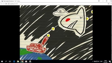 สร้างเกม Alians Attack ด้วยโปรแกรม construct 2 Ep4