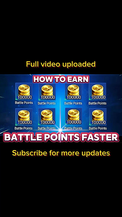 How to earn Battle Points Faster in Mobile Legends For Free ? #mobilelegends #mlbb #battlepoints