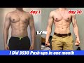 30 Day Push-Up Transformation | Monthly Challenge
