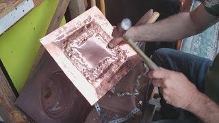 How to make a Copper Ashtray - Handmade
