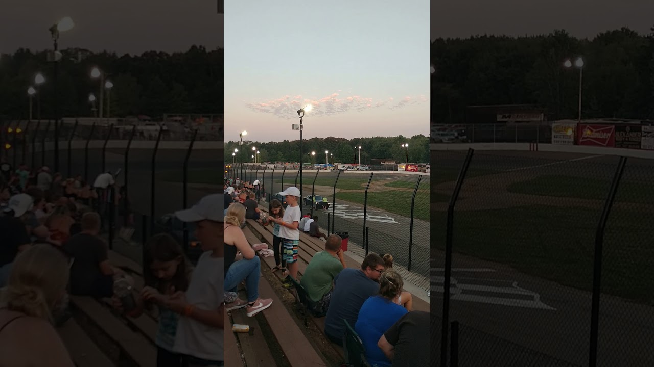 Barberton Speedway parking lot races 8/3/19 YouTube