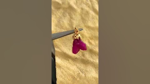 tinh thể ruby Yên Bái màu đẹp #ruby