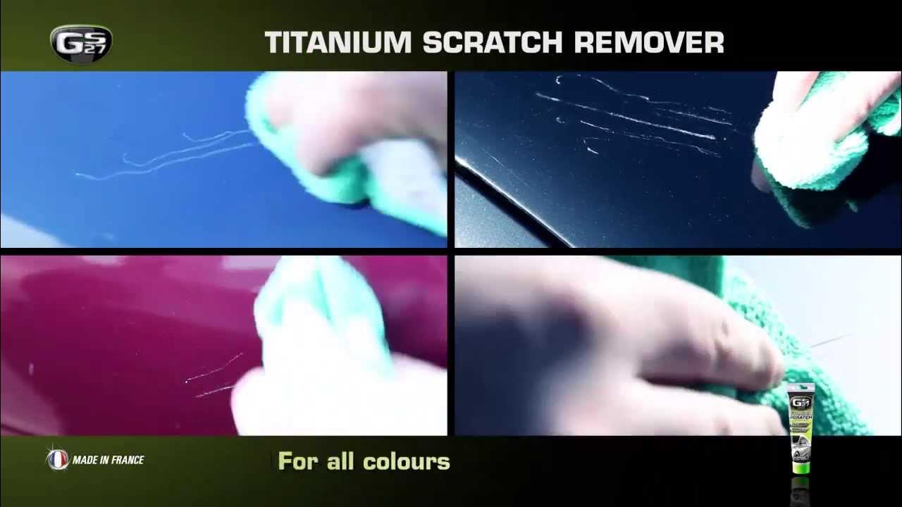 Car Scratch Remover Titanium - Mirror-Like Finish - GS27 USA Car