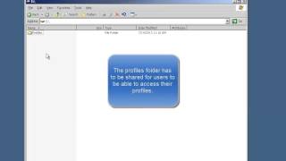 User Profiles (Windows Server 2003)