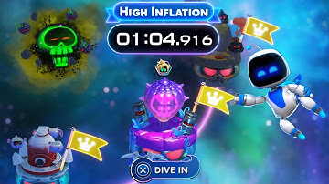 Astro Bot (PS5 Pro) Gameplay 🐡 High Inflation