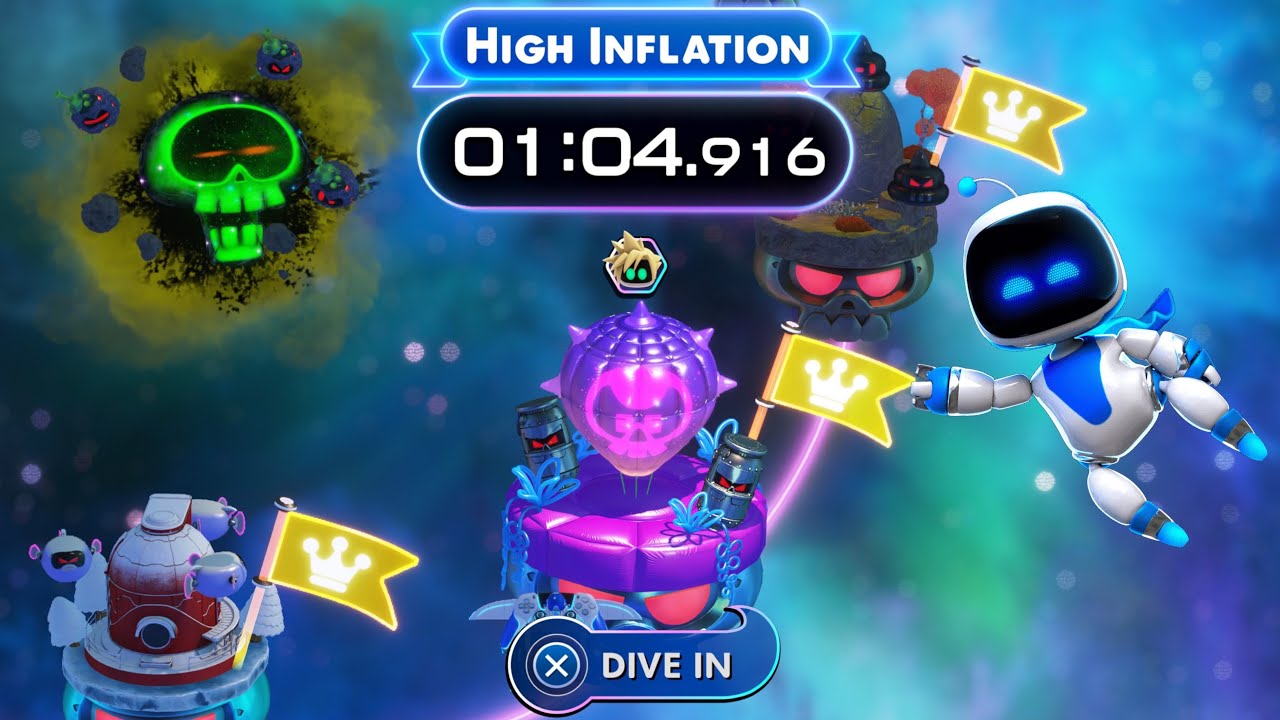 Astro Bot (PS5 Pro) Gameplay 🐡 High Inflation - YouTube