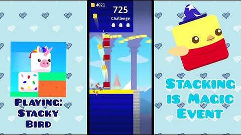 Stacky Bird - Stacking is Magic Event ALL SKIN UNLOCK