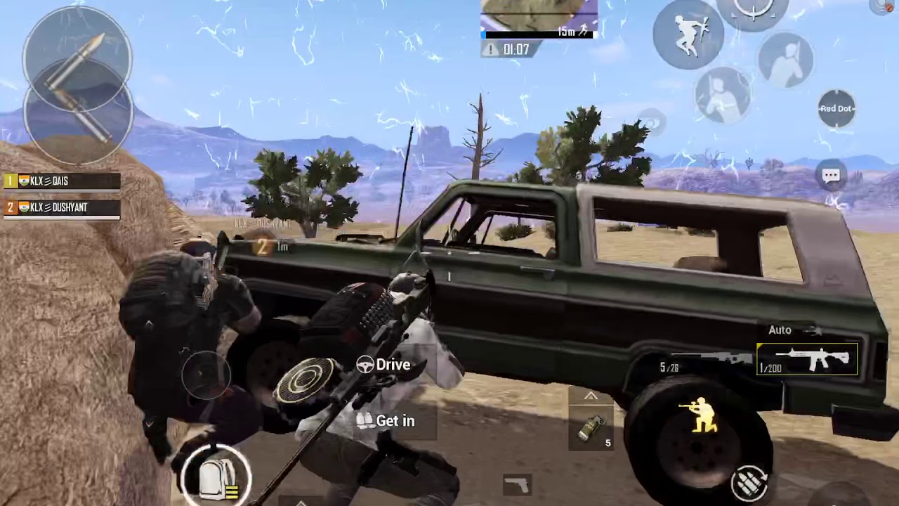 PUBG mobile with Team KLX