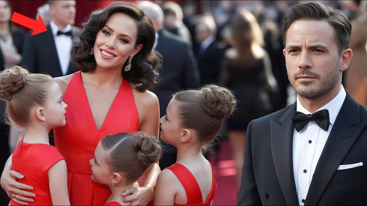 Millionär zahlte für Abtreibung  8 Jahre später kehrt sie mit seinen wunderschönen Drillingen zurück