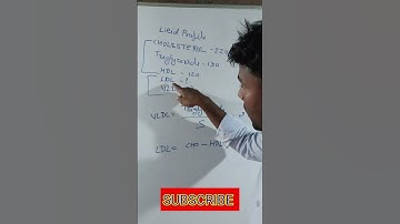 Lipid Profile Calculation | LDL, VLDL 💯💯👍