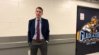 April 3, 2026: Full post-game with Matt Ginn (Head Coach of the Atlanta Gladiators)