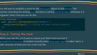 How to Mock a Google Datalayer.push Callback Function in Jest