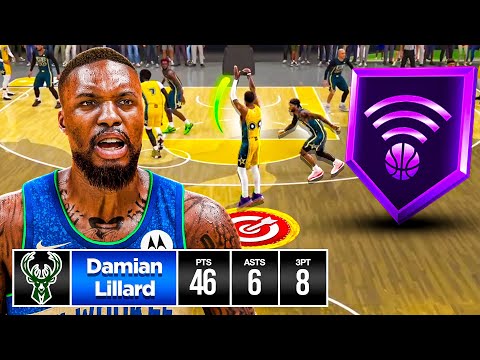 This DAMIAN LILLARD BUILD has REC PLAYERS TERRIFIED in NBA 2K24! BEST GUARD BUILD 2K24