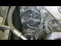 Renault Laguna 2 wymiana alternatora. "Battery charge fault".