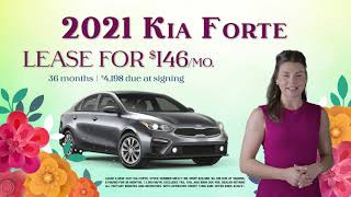 Lease a New 2021 Kia Forte for $146/month for 36 Months