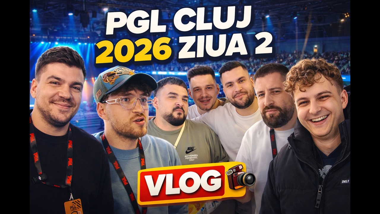 AM INTALNIT toata CREMA YouTube-ului ROMANESC la PGL CLUJ 2026 ZIUA 2 vlog