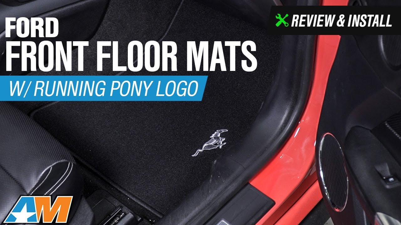 2015 2017 Mustang Ford Front Floor Mats Review Install Youtube