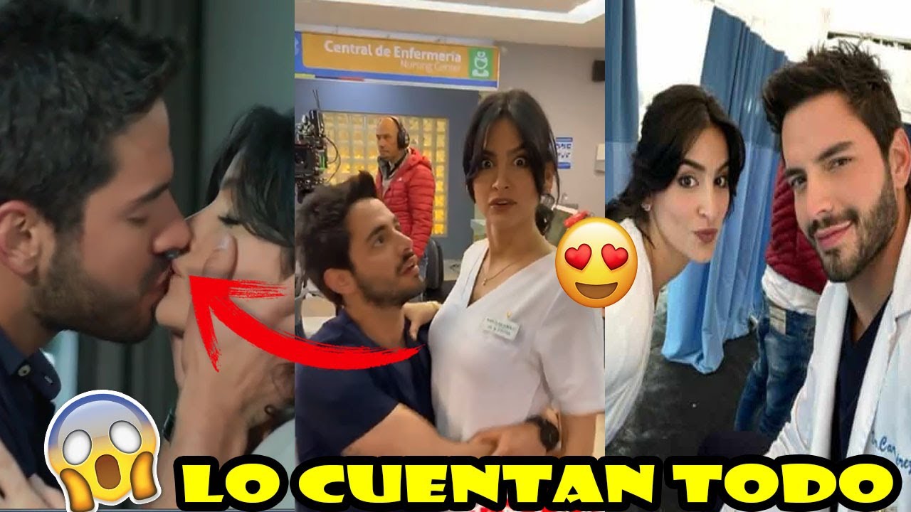 Los Protagonistas de Enfermeras revelan toda la verdad, Diana Hoyos y Sebastián Carvajal juntos