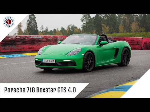 Test av Porsche 718 Boxster GTS 4.0 | Review | Högsta Växeln