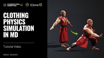 Clothing Physics Simulation in Marvelous Designer PART 3 | Character Creator 4 Tutorial