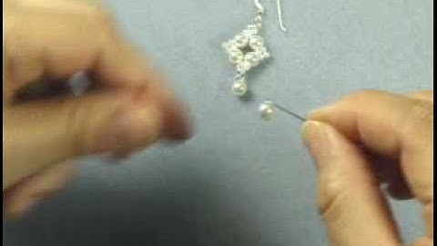Jewelry Making Video - Picot Earrings