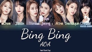 AOA (에이오에이) – Bing Bing (빙빙) (Color Coded) (HAN/ROM/ENG) Lyrics