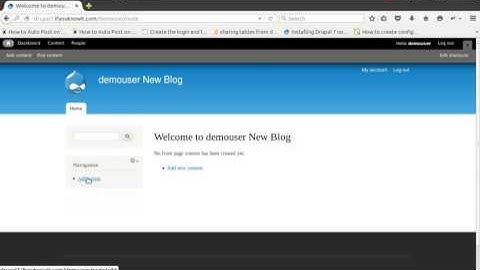 drupal 7 multisite creation automated like wordpress