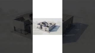 Small 2D Plan → Modern Family Home