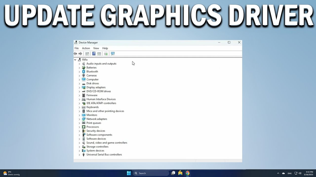 How To Update Graphics Driver Windows 11 or 10 Intel AMD Nvidia - YouTube