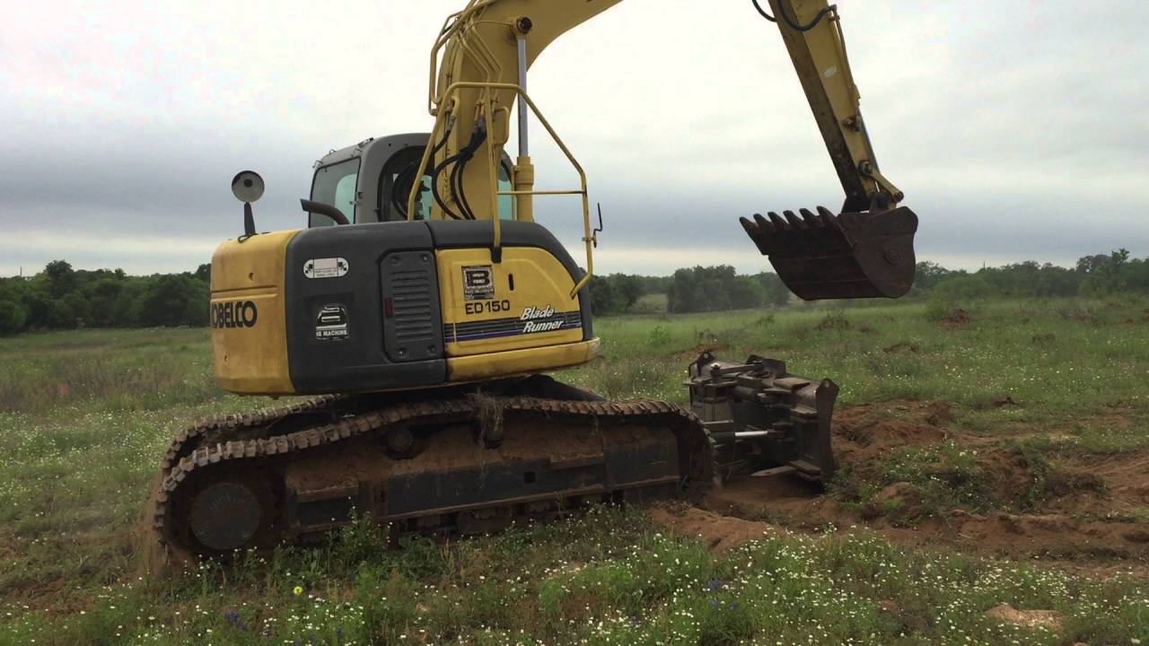Kobelco ED150-1E Video 3 - YouTube