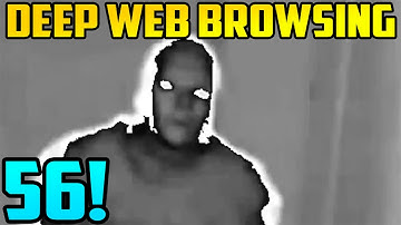 THE BLUE SCREEN VIDEO!?! - Deep Web Browsing 56