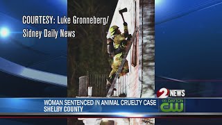 Woman sentenced in animal cruelty case