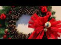 Cómo hacer una corona de navidad / how to make a Christmas wreath /DIY