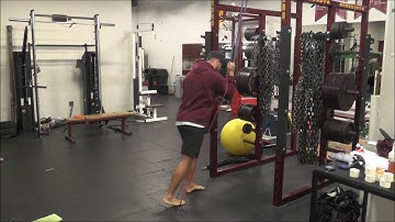 Standing Row AFSM Cocontraction Triphasic Speed Method