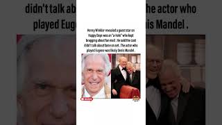 Henry Winkler Recalls 'A-hole' Guest Star on Happy Days. #shorts #viral #foryou #news