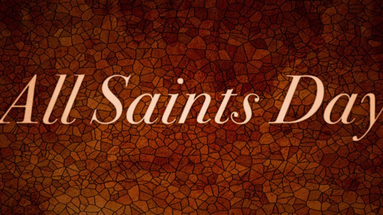 All Saints Day Template