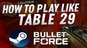 How to Play Like table29? The Most Hostile Bullet Force Duo...ft. @TableBrothers | Bullet Force