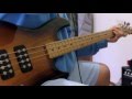 Bear kyouran hey kids    noragami aragoto op  bass cover