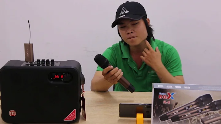 MICRO KHÔNG DÂY K8 TELEBOX 2 MIC CHÍNH HÃNG