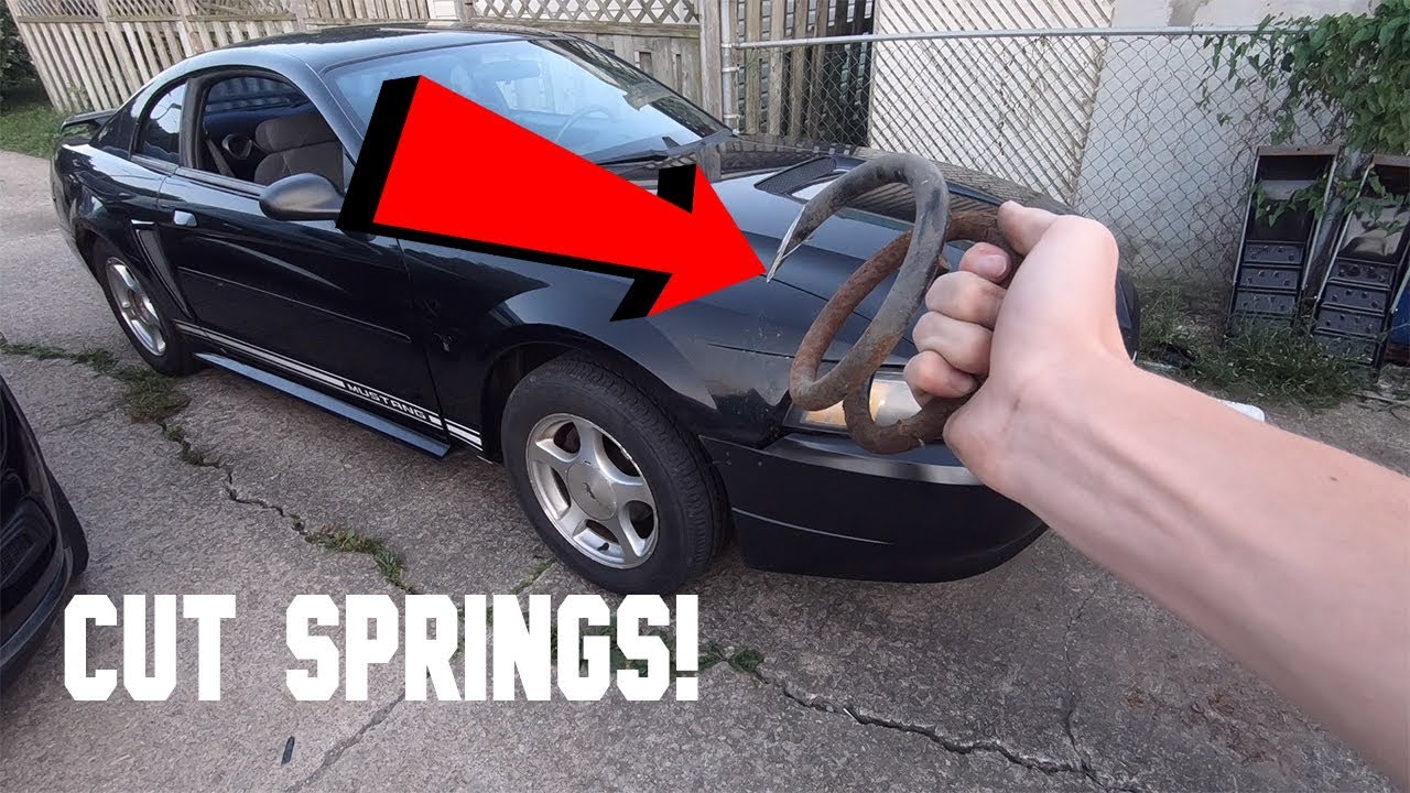How To Lower Your Car FOR FREE! - YouTube