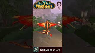 Red Dragonhawk - WoW mount showcase 🟦