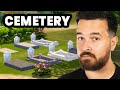 I finally built a cemetery for my Sims